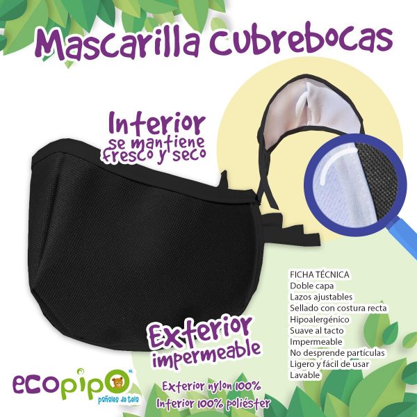 Mascarilla Cubrebocas Adulto