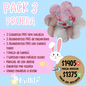 3 Pack Prueba
