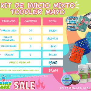 Kit Inicial Toddler Mayo Prins Care Sale