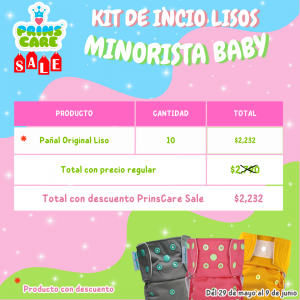 Kit Inicial Baby Mino Prins Care Sale