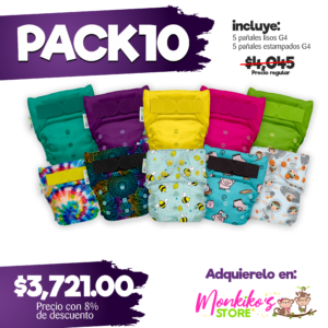 Pack 10 Ecopipo G4