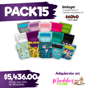 Pack 15 Ecopipo G4