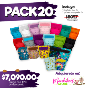 Pack 20 Ecopipo G4