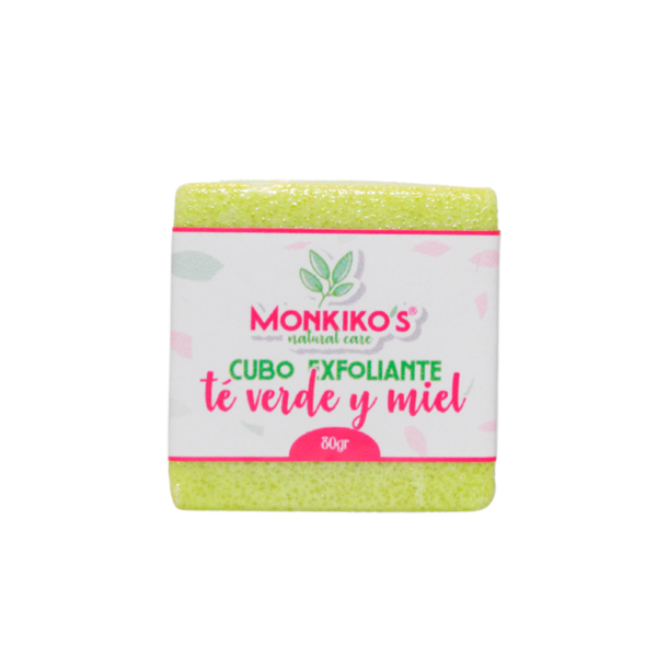 Cubos Exfoliantes Té Verde Y Miel 80 g