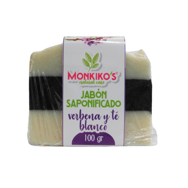 Jabón Saponificado Verbena y Té Blanco 100 G